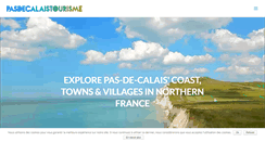 Desktop Screenshot of pas-de-calais-tourisme.com